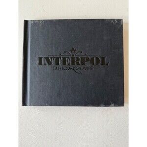 Interpol Our Love To Admire  2007 Deluxe CD + Poster Play Tested